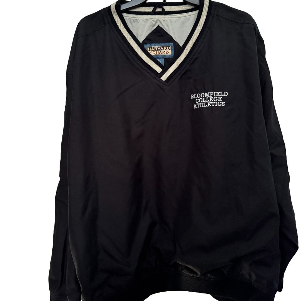 Bloomfield College Athletics Harvard Square Pullover Windbreaker, XL